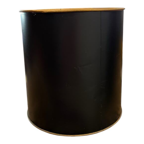 Hollywood Regency MCM Wall Sconce Lamp Gold & Black w Black Shade Tested EUC - Picture 13 of 14